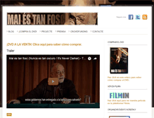 Tablet Screenshot of documentalarcadioliveres.org
